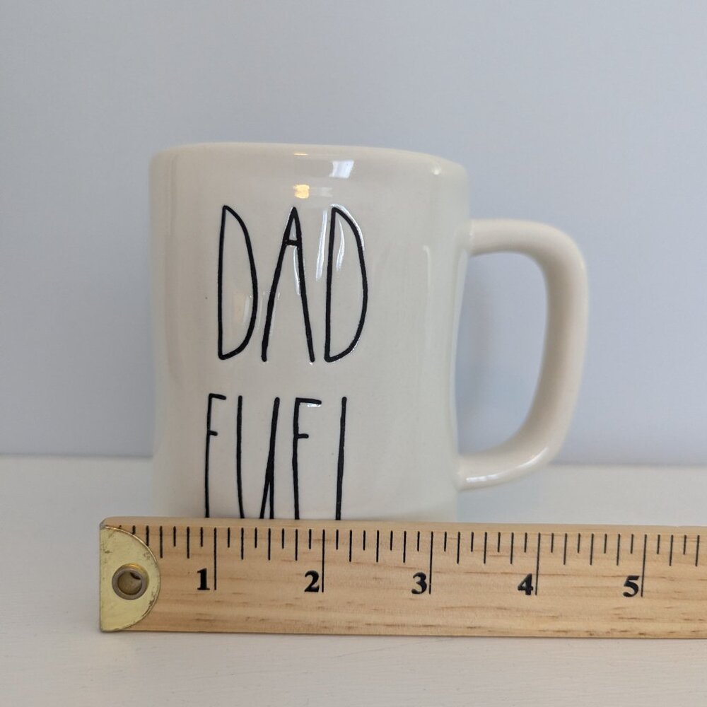 Rae Dunn by Magenta "Dad Fuel" white Ceramic Mug - Picture 7 of 10